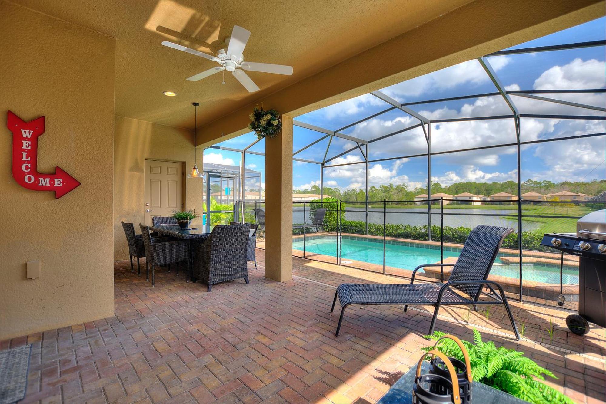 Stylish Cozy Family Getaway With Private Pool And Lake View คิสซิมมี ภายนอก รูปภาพ