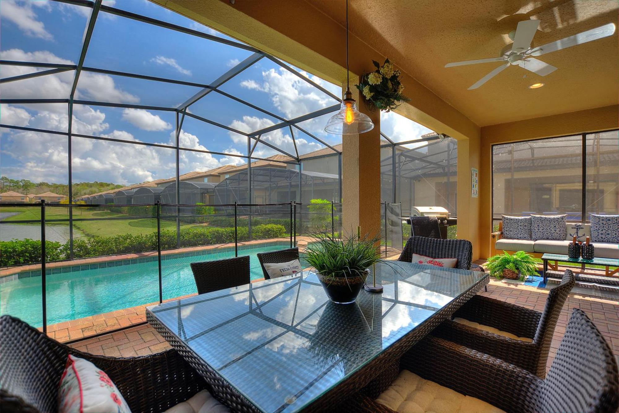 Stylish Cozy Family Getaway With Private Pool And Lake View คิสซิมมี ภายนอก รูปภาพ